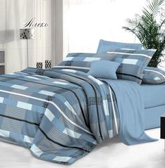 Комплект постельного белья 1,5-спальный, сатин Престиж Алеко Ивановотекстиль