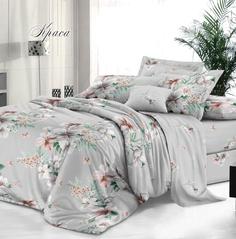 Комплект постельного белья 1,5-спальный, сатин Престиж Краса Ивановотекстиль