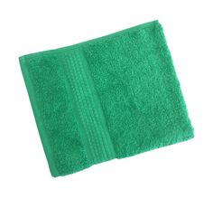 Махровое гладкокрашеное полотенце 40x70 см 460 г/м2 Ярко-зеленый Ивановотекстиль