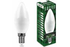 Лампа светодиодная SBC3707 Свеча E14 7W 6400K SAFFIT 55169