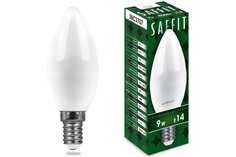 Лампа светодиодная SBC3709 Свеча E14 9W 6400K SAFFIT 55170