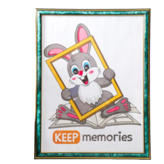 Фоторамка пластик 30х40 см 285 малахит (20/360) Keep Memories