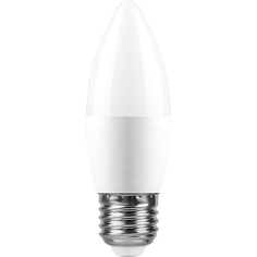 Лампа светодиодная LED 13вт E27 теплый матовая свеча | код 38110 | FERON (1 шт.)