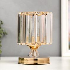 Лампа настольная 16225/1GD Е27 40Вт золото 13,5х13,5х19 см Risalux