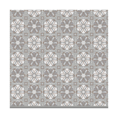 Скатерть Вилина Элегия 006-beige\grey, ПВХ, d 135 см, бежево-серая