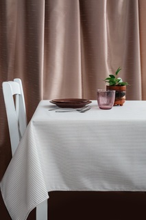 Скатерть Моготекс столовая прямоугольная,текстиль, хлопк/пэ, размер 200*145 см, 1 шт