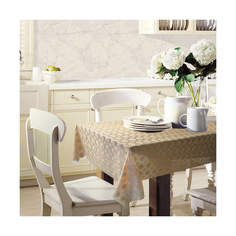 Скатерть Вилина Элегия 005-beige ПВХ 110 x 135 см бежевая