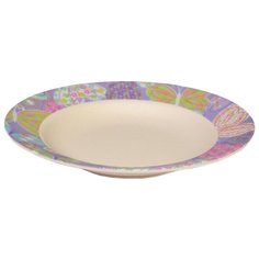 Тарелка Fissman Flower глубокая 23x3,6 см, бамбуковое волокно (9486_)