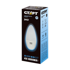ЛАМПА СВЕТОДИОДНАЯ "СТАРТ ЭКО" СВЕЧА 10W 4000 К E27, ХОЛ. СВЕТ Start