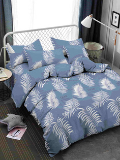 Простынь на резинке Simple House LEAF полисатин 90x200 см