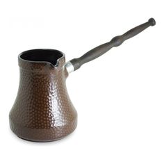 Турка Ceraflame Ibriks Hammered керамика шоколадная 650 мл
