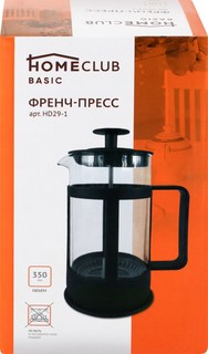 Френч-пресс Homeclub нержавеющая сталь-полипропилен 350 мл в ассортименте