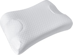 Наволочка на подушку SkyDreams Beauty Sky от морщин сна, высота 12 см, Хлопок, цвет белый