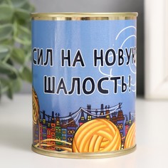 Копилка-банка металл "Сил на новую шалость" No Brand