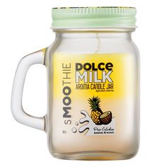 Свеча DOLCE MILK смузи Pino Coladino ананас и кокос 85 г