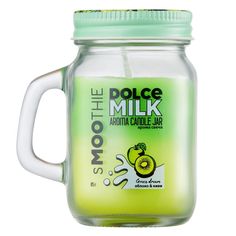 Свеча DOLCE MILK смузи Green Dream яблоко и киви 85 г