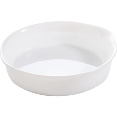 Тарелка Luminarc Смарт Кюзин мелкая жаропрочная 250 градусов, 140х140х32мм, стекло, белый