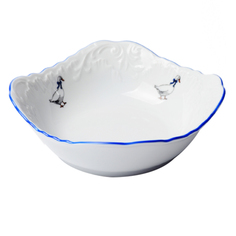 Салатник «Рококо. Гуси», 14?14 см No Brand