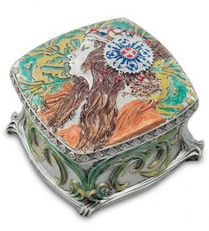 Шкатулка Veronese Красавица color WS-165