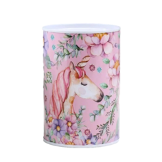 Копилка металл "Единорог" МИКС 12х8х8 см No Brand