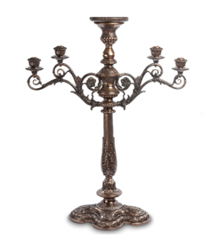 Канделябр в стиле барокко Veronese (bronze) WS-606