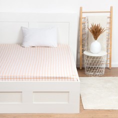 Простыня LoveLife "Клетка" 150*225 см, 100% хлопок, сатин, 125г/м? 7794099