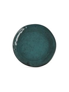 Тарелка обеденная Fioretta Stone Turquoise 26 см синяя