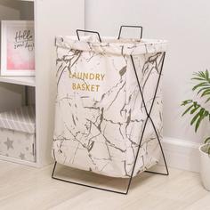 Корзина для хранения "Монро", цвет белый (5477688) No Brand