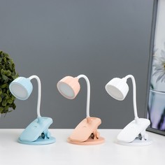 RISALUX Настольная лампа "Дженер" LED 2Вт USB АКБ МИКС 9х9х22 см