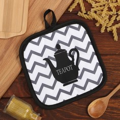 Прихватка Доляна "Teapot" 17*17 см 100% п/э