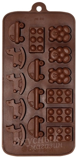 Силиконовая форма Игрушки Лего Toys Хоум новэлтис VL80-326 No Brand