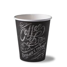 Бумажный стакан "Мел" 250 мл 100 шт. No Brand