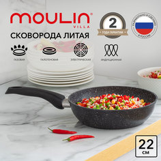 Сковорода антипригарная Moulin Villa Urban Titan TM-22-DI индукция 22 см
