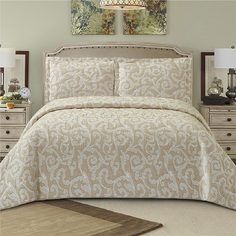 Покрывало 220*240 Теодора + 2 наволочки 50*70 м3004 рис.6622-05