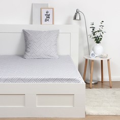 Комплект Экономь и Я "Вдохновение": Простыня 145*214 см, 70*70 см, бязь, 100% хлопок