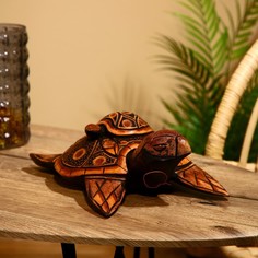 Сувенир "Черепаха" албезия 30х20х6 см No Brand