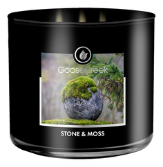 Ароматическая свеча Stone & Moss Камень и мох 411г Goose Creek