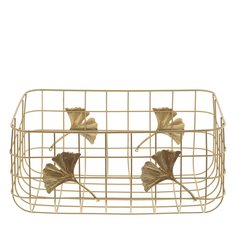 Корзина для хранения металл ALAT Home размером 39х26х19см 768494