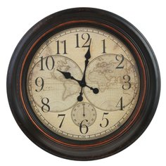 Часы настенные интерьерные пластик ALAT Home Путешетсвенник 61х6х61см 772001
