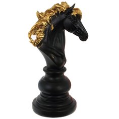 Фигурка декоративная пластик ALAT Home Шахматный конь 14х10,5х26см 772259
