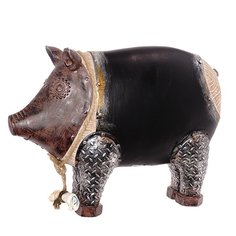 Фигурка декоративная полистоун ALAT Home Свинка 33х9,5х24,2см 719510
