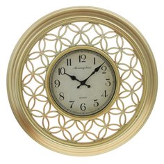 Часы настенные интерьерные пластик ALAT Home Шик и блеск 48х5х48см 769988
