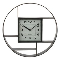 Часы настенные интерьерные пластик ALAT Home Лофт 35х6,5х35см 769984