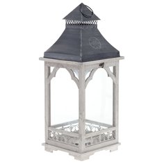 Подсвечник дерево ALAT Home Фонарь 25х25х65см 783361