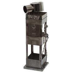 Подставка для бутылки металл ALAT Home Бензоколонка 10,5х10,5х30см 724688