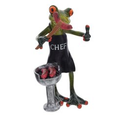 Фигурка декоративная пластик ALAT Home Лягушка 10х7,5х16,5см 756197