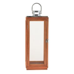 Подсвечник дерево ALAT Home Фонарь 20х20х53см 726112