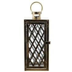 Подсвечник металл ALAT Home Фонарь 14х14х35см 772617