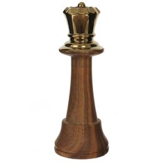 Фигурка декоративная керамика ALAT Home Шахматная королева 12х12х34см 758845