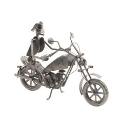 Подставка для бутылки металл ALAT Home Мотоциклист 31х15х23см 756218
